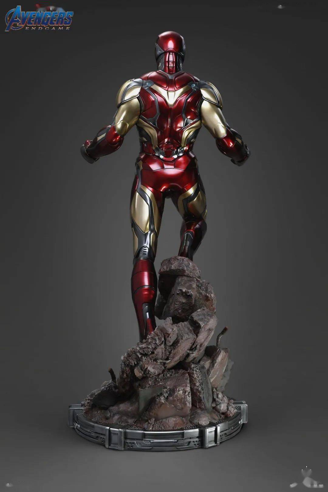 售价一万四千多qs推出12钢铁侠mk85全身像