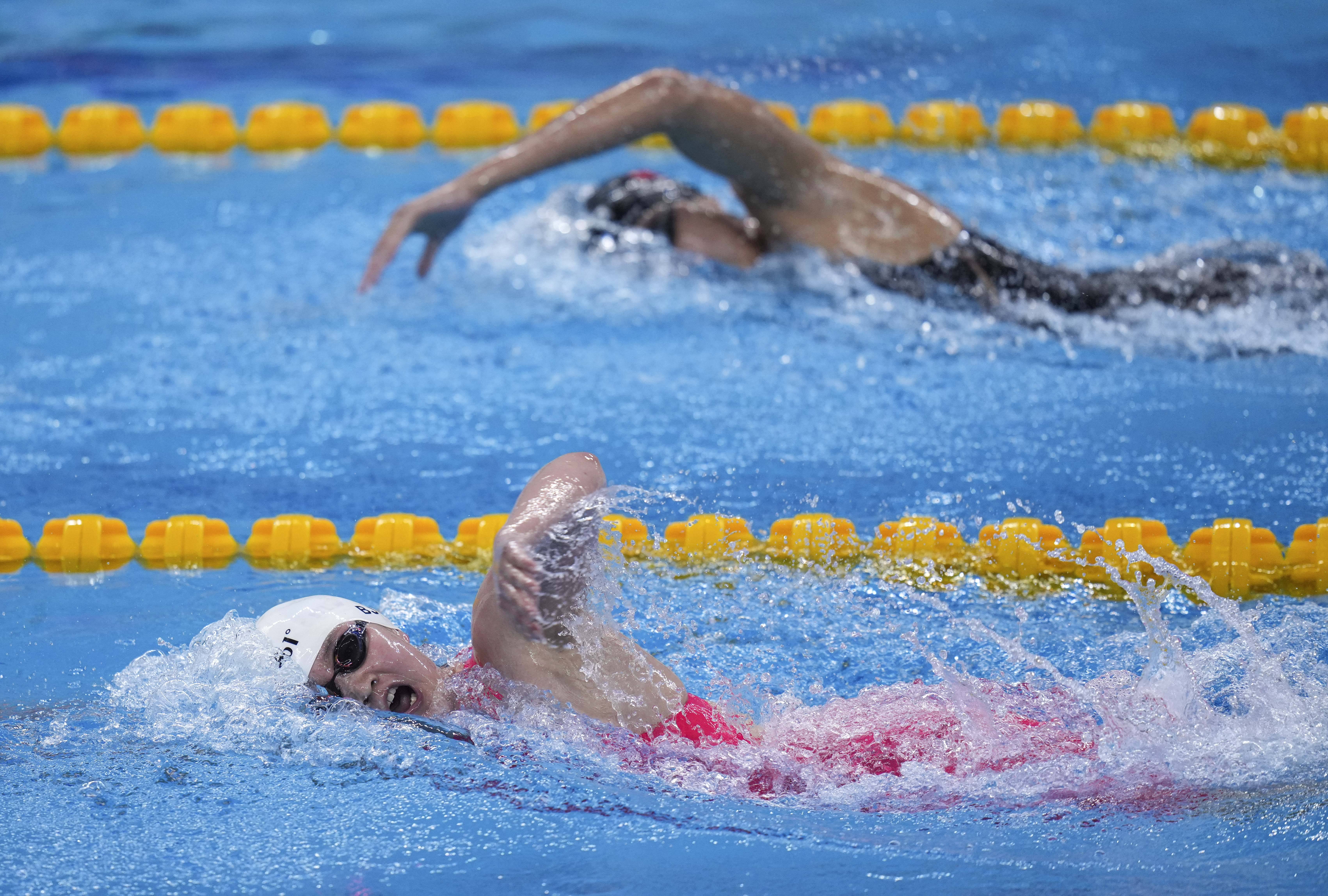 女子4x100米自由泳决赛图片