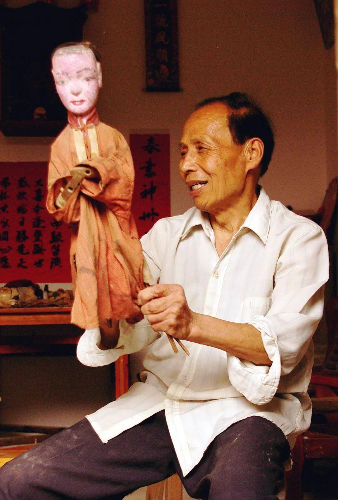 一览梧遗梧州非遗线上展藤县杖头木偶戏