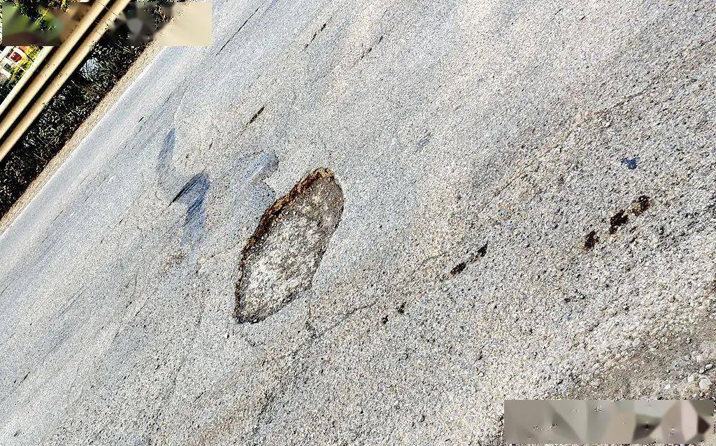 上林这段路真够坑!(上林时空)_凹坑