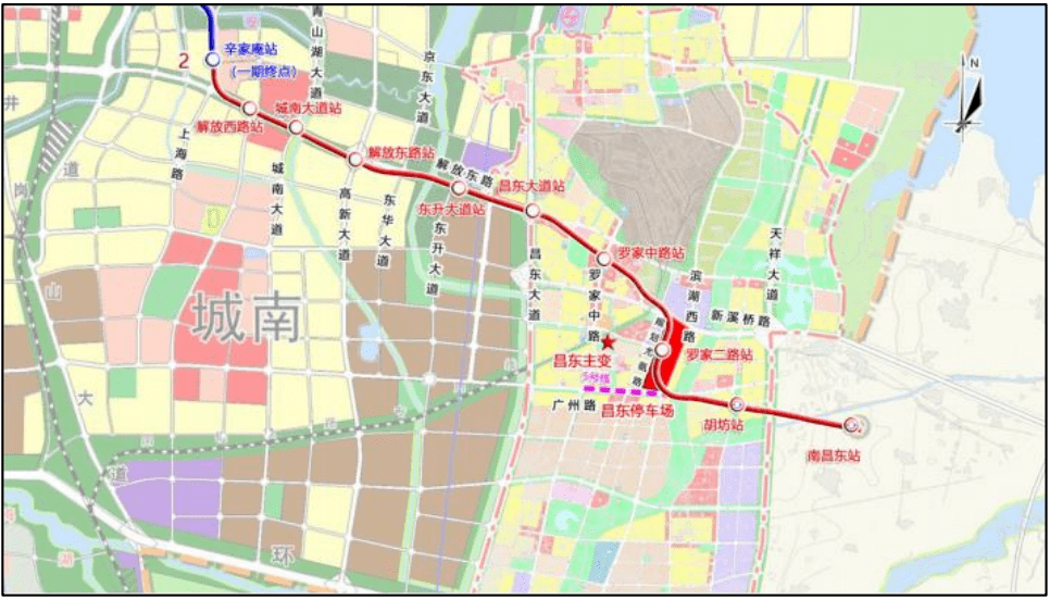 定了南昌地鐵12號線延長方案敲定今年開建