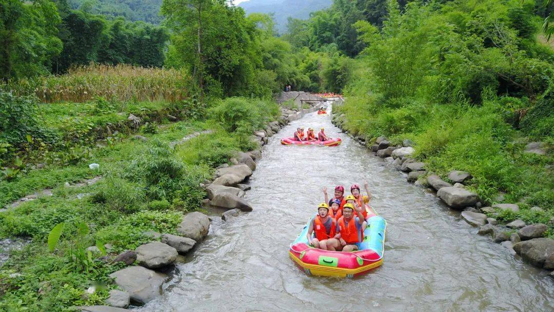 沐川龙门大峡谷漂流拍了拍你的肩膀说5月22日我们激情开漂等你哟