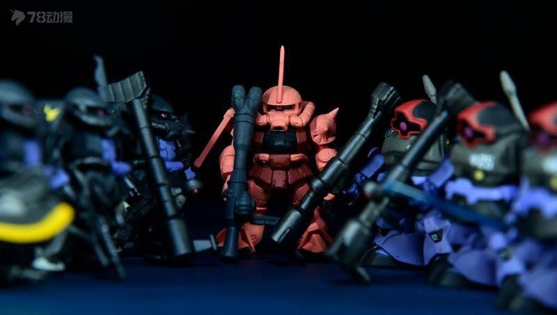 78民间测评fwcore黑色三连星高机动扎古ii大魔套装