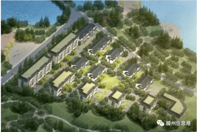 蓝城·桃花源康养社区设计方案批前公告!将建在滕州这个地方!_公示