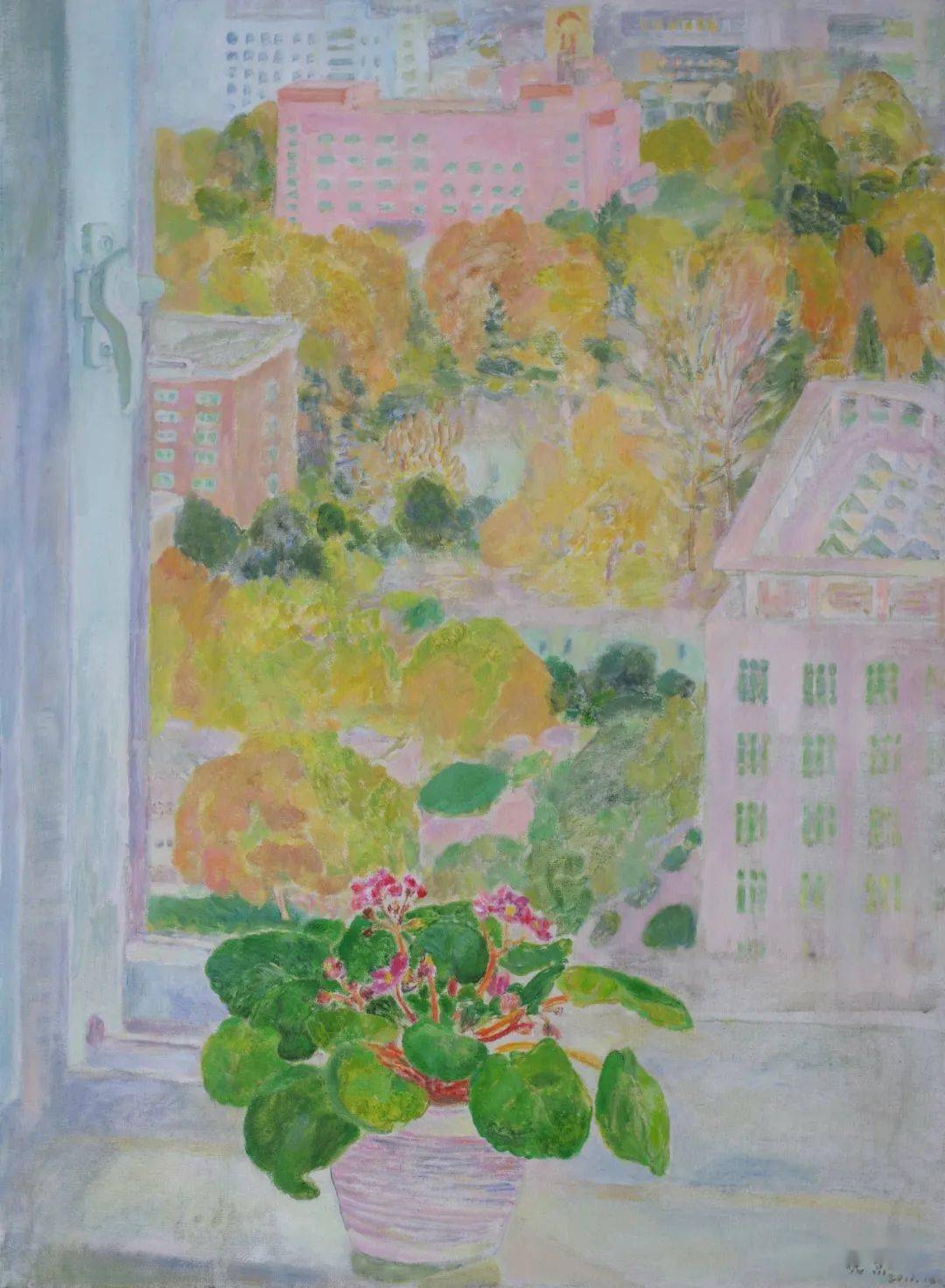 正在展出山川回响风景油画展钟晓京作品欣赏