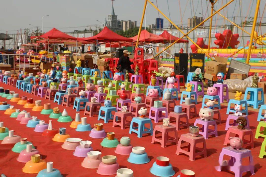 赶会啦直击郯城三月二十八会现场全是人