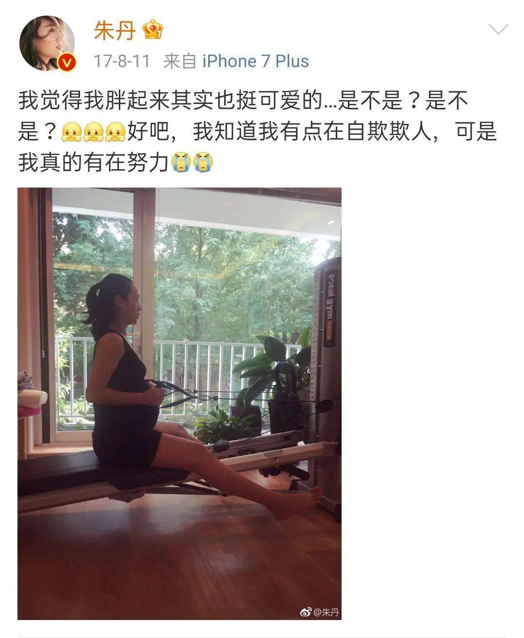 主持人朱丹孕期暴涨60斤:醒醒!这不是幸福肥,是致命肥!_体重