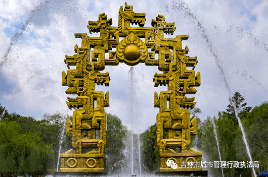 北山音乐喷泉喷放时间发布_九龙