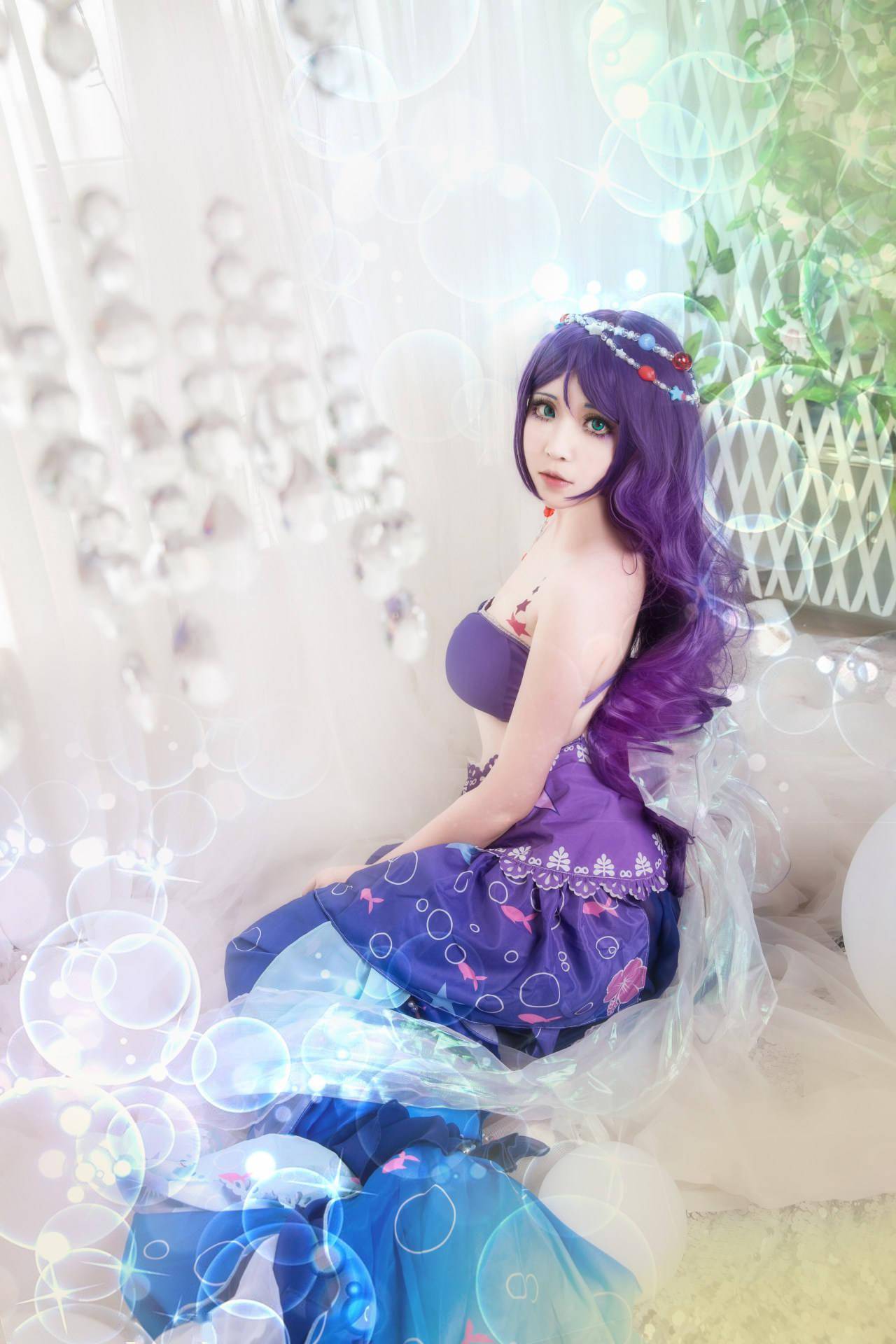 love live东条希人鱼cosplay