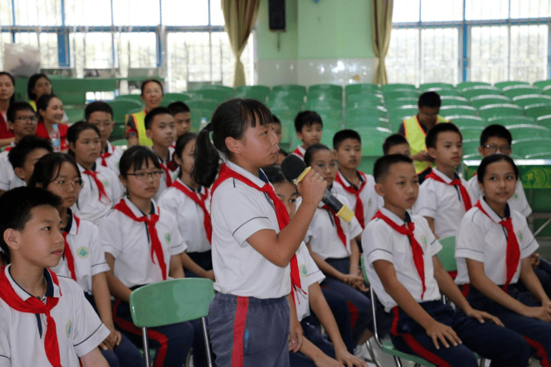 岐学党史看石岐一小来了一群宣传大使