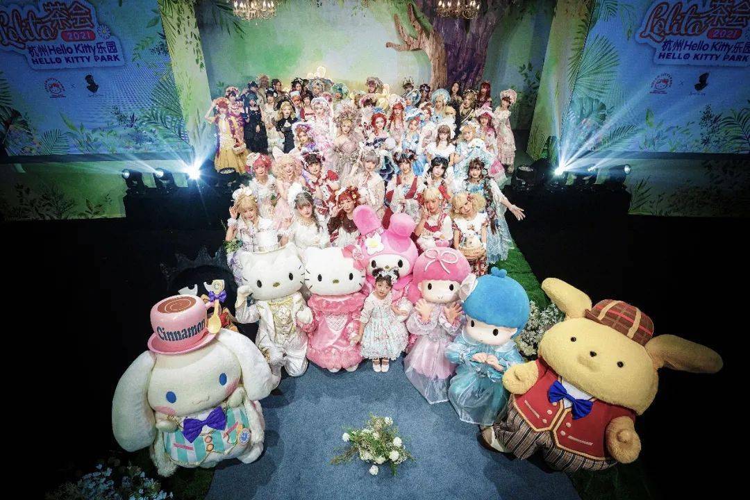 lolita秀场茶会梦幻回顾丨编织一张lolita少女的捕梦网
