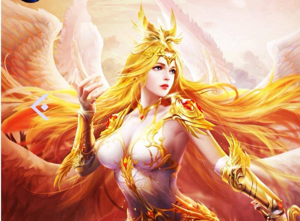 天使神装绝美千仞雪成神很香盔甲完美包裹大长腿被遮挡了