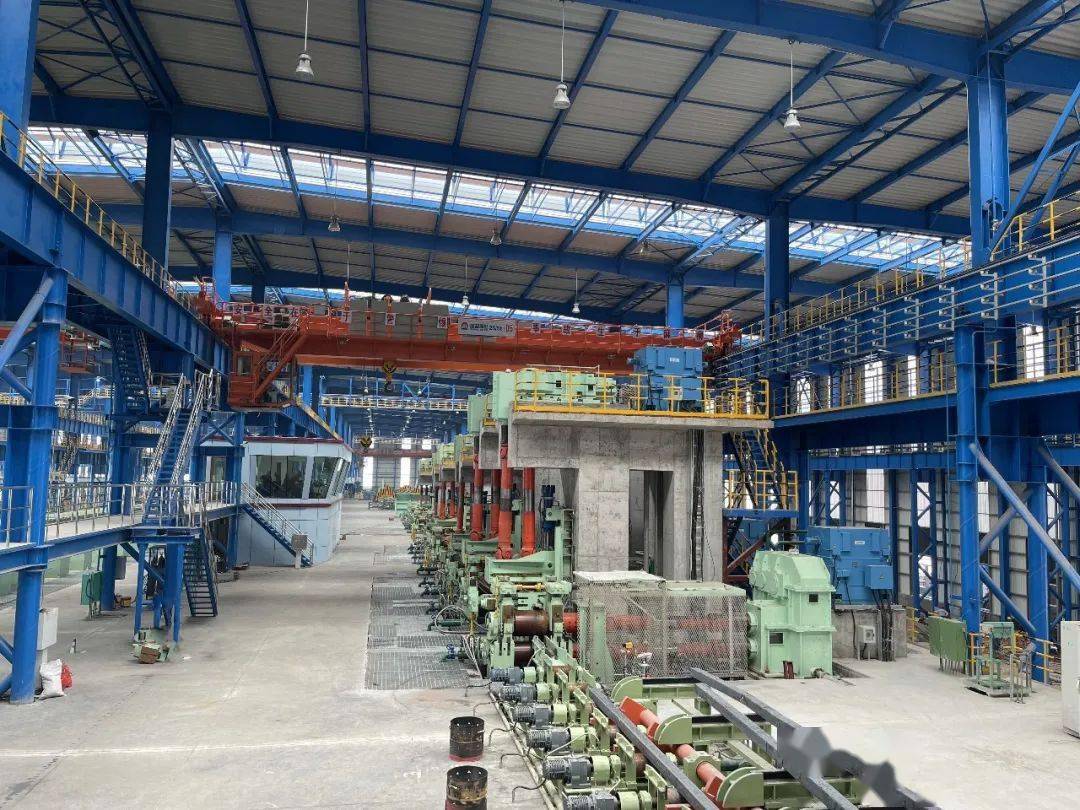 工艺装备全国产化 中冶赛迪承建的福建三宝优棒线项目全线热试成功 生产线