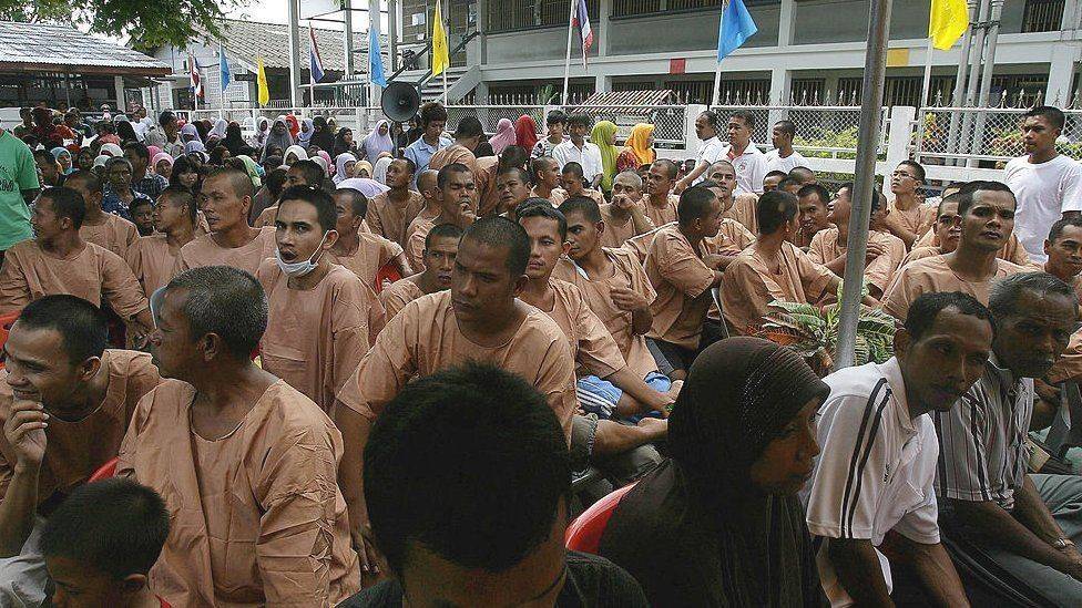 泰国监狱疫情图片