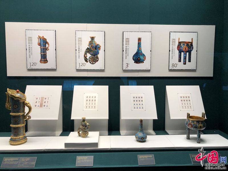 "故宫主题邮票特展"推出 邮票与文物合璧呈现_展览