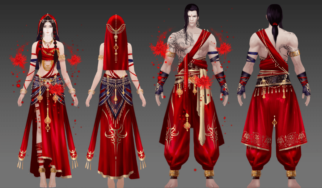 大漠佳人楼兰新版本美术探秘