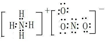 硝酸铵电子式图片图片