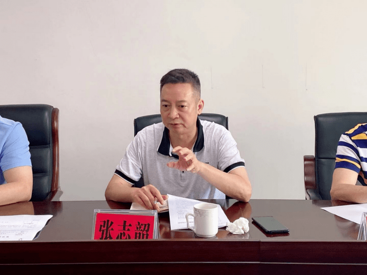 市公安局四级高级警长张志韶同志讲话会后,督导检查