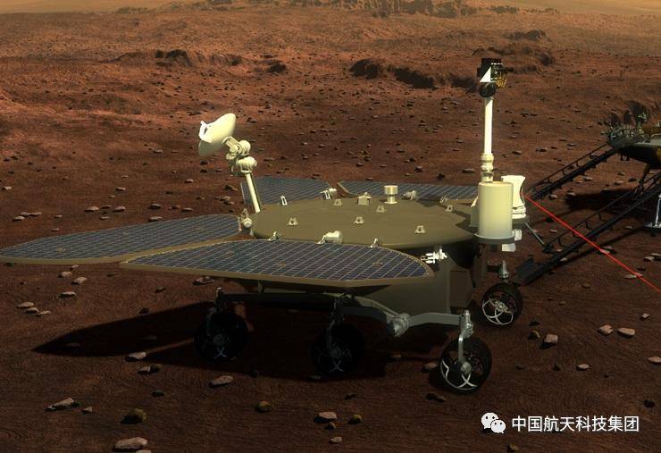 探测|“祝融号”火星车成功驶上火星表面，央企高科技大显身手
