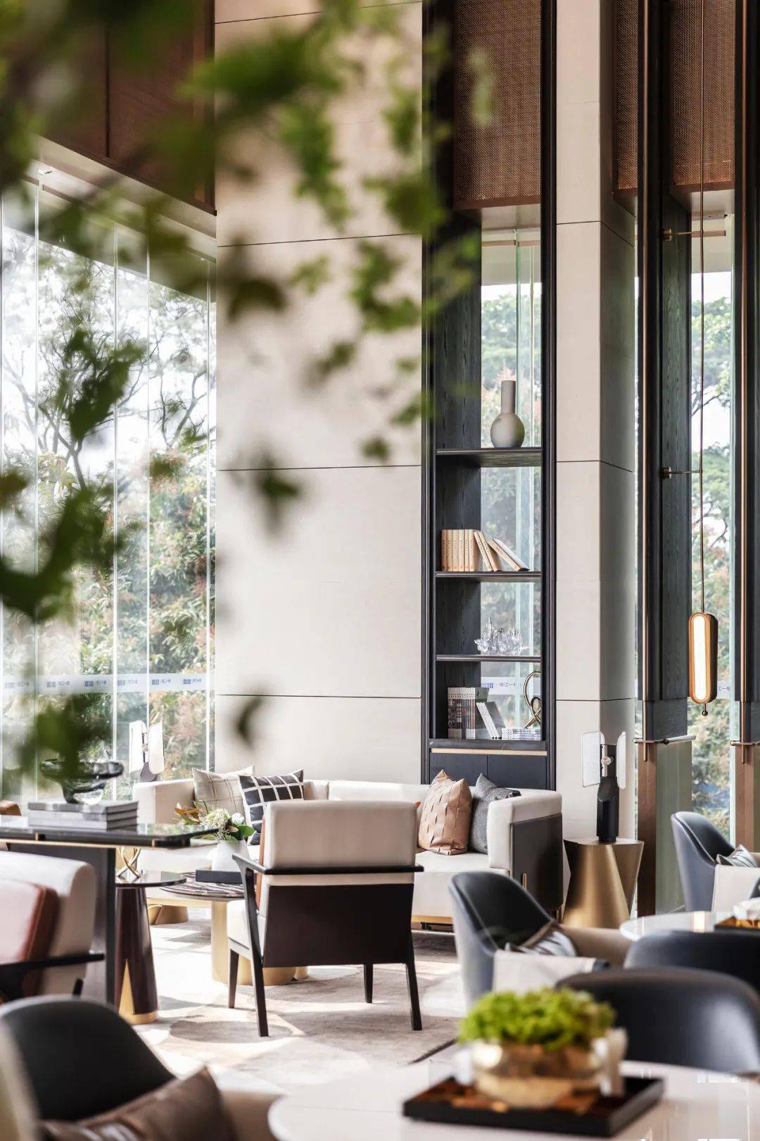 朗升设计新作 | 城市礼序,悦江一号_空间