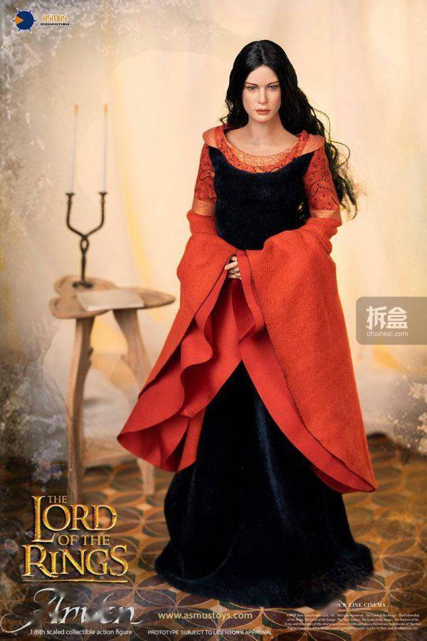 asmustoys新品16魔戒指环王arwen亚玟阿尔温标准版ex豪华版