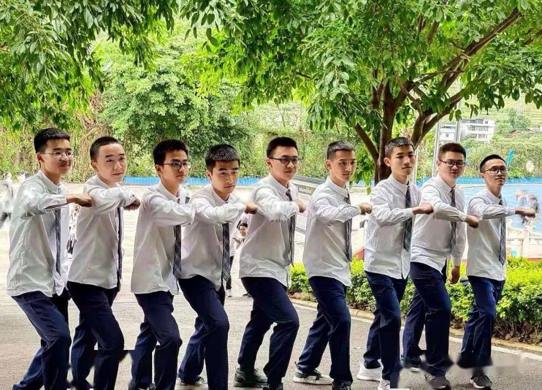 太有创意了古蔺中学这组高三毕业照