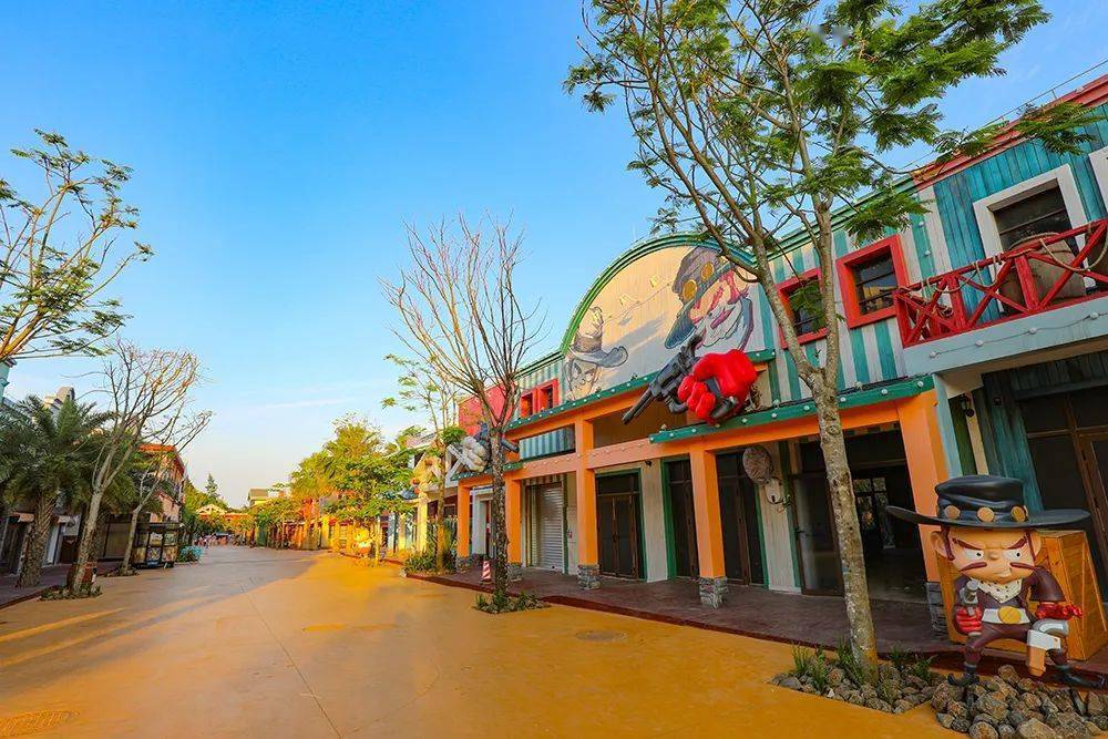 鼎龙湾德萨斯水世界海狮表演牛仔小镇纯玩一天