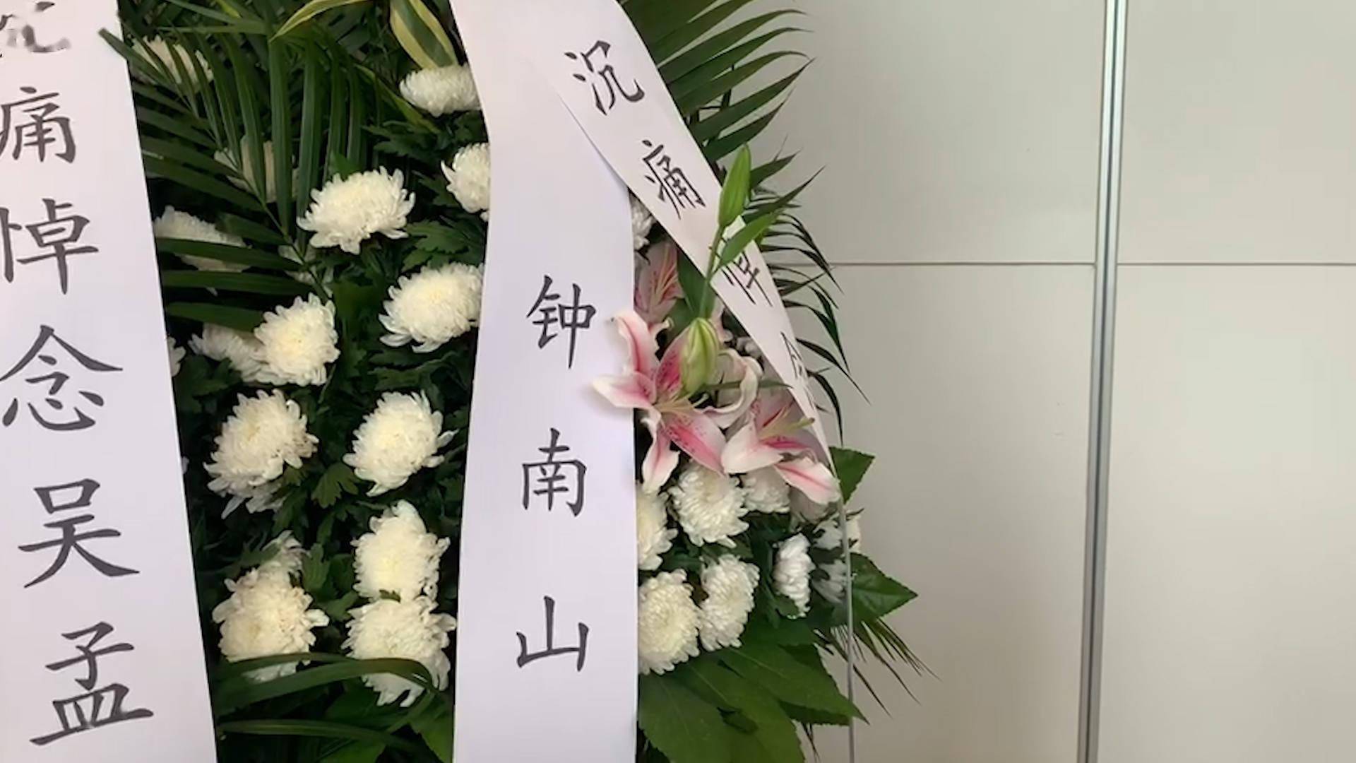 视频| 吴孟超院士遗体告别仪式今日举行,众多群众雨中排百米长队送别