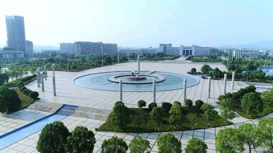 祁阳县政府广场图片
