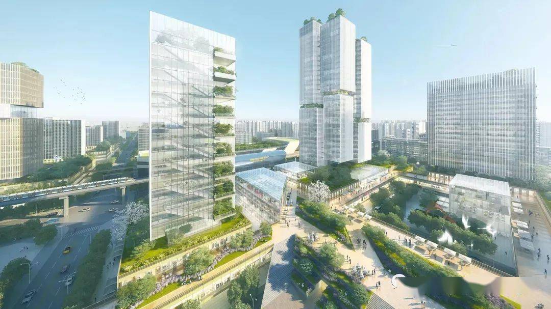 重庆西站tod来啦将打造成渝门户tod新地标