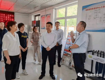 临汾市行政审批局副局长米玉芳一行在蒲县大宁县永和县隰县开展我为