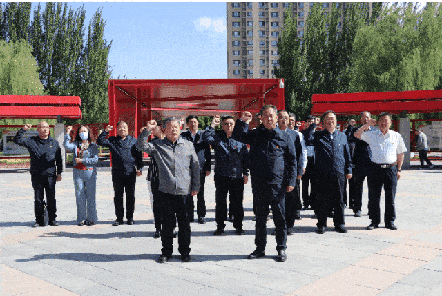 学习会上,廉冬,丁凯,王永升,武文清,刘小平,赵万喜,徐友清,胡霞,白润