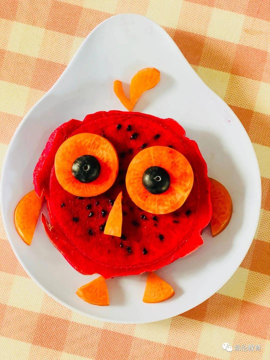 【星海园动态】这所幼儿园的水果拼盘大赛,创意超乎你的想象_造型