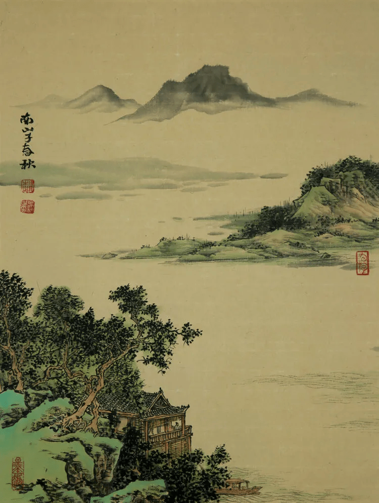 中国山水画的五个境界_自然