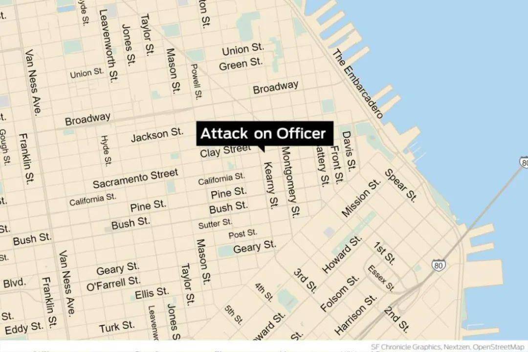 旧金山流浪汉袭击亚裔女警01据美国广播公司报道,28日,旧金山唐人街