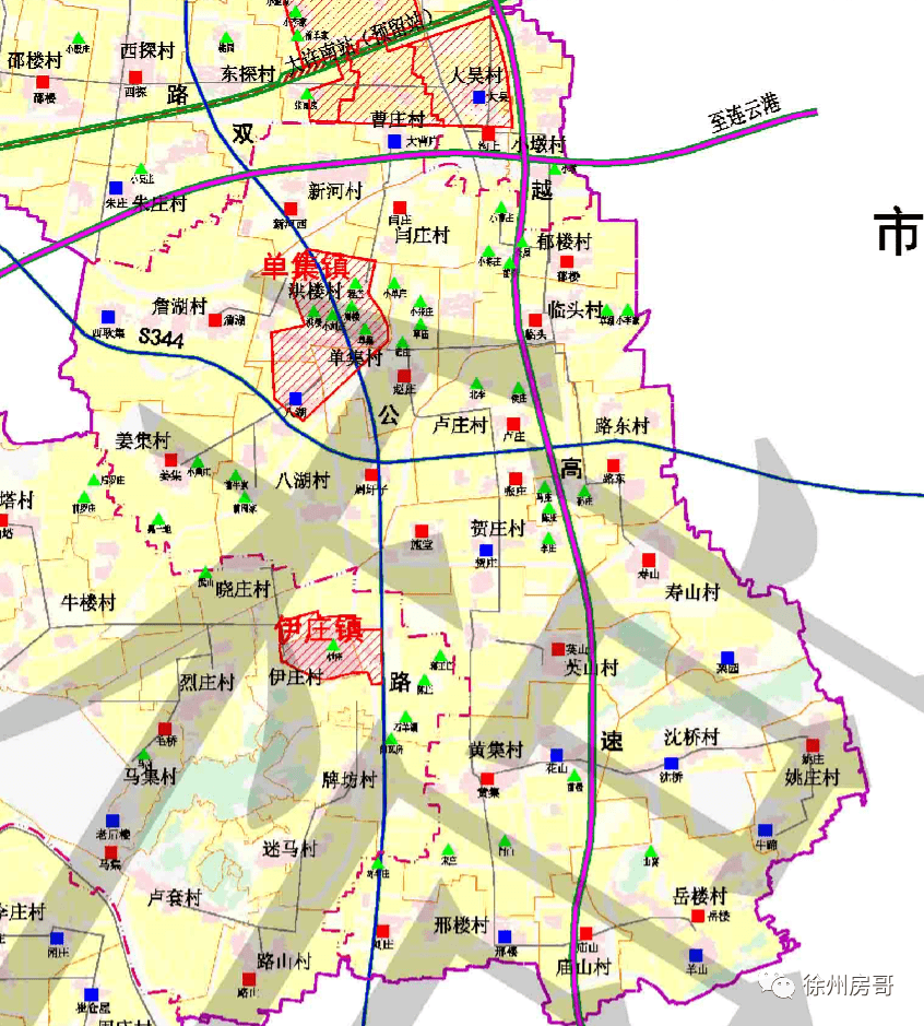 铜山区地图详细图片图片