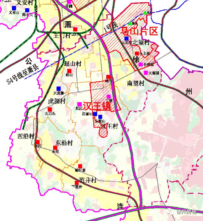 下面具体来看各镇的规划情况:01大许镇大许镇:现状村庄99个,■ 集聚