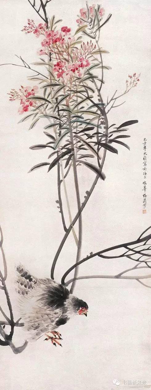 梅兰芳的这30幅花鸟、20幅书法！绝美！值得收藏！_搜狐网
