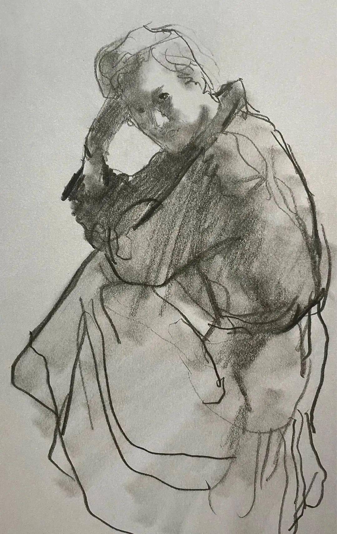 冉茂芹速写作品精选