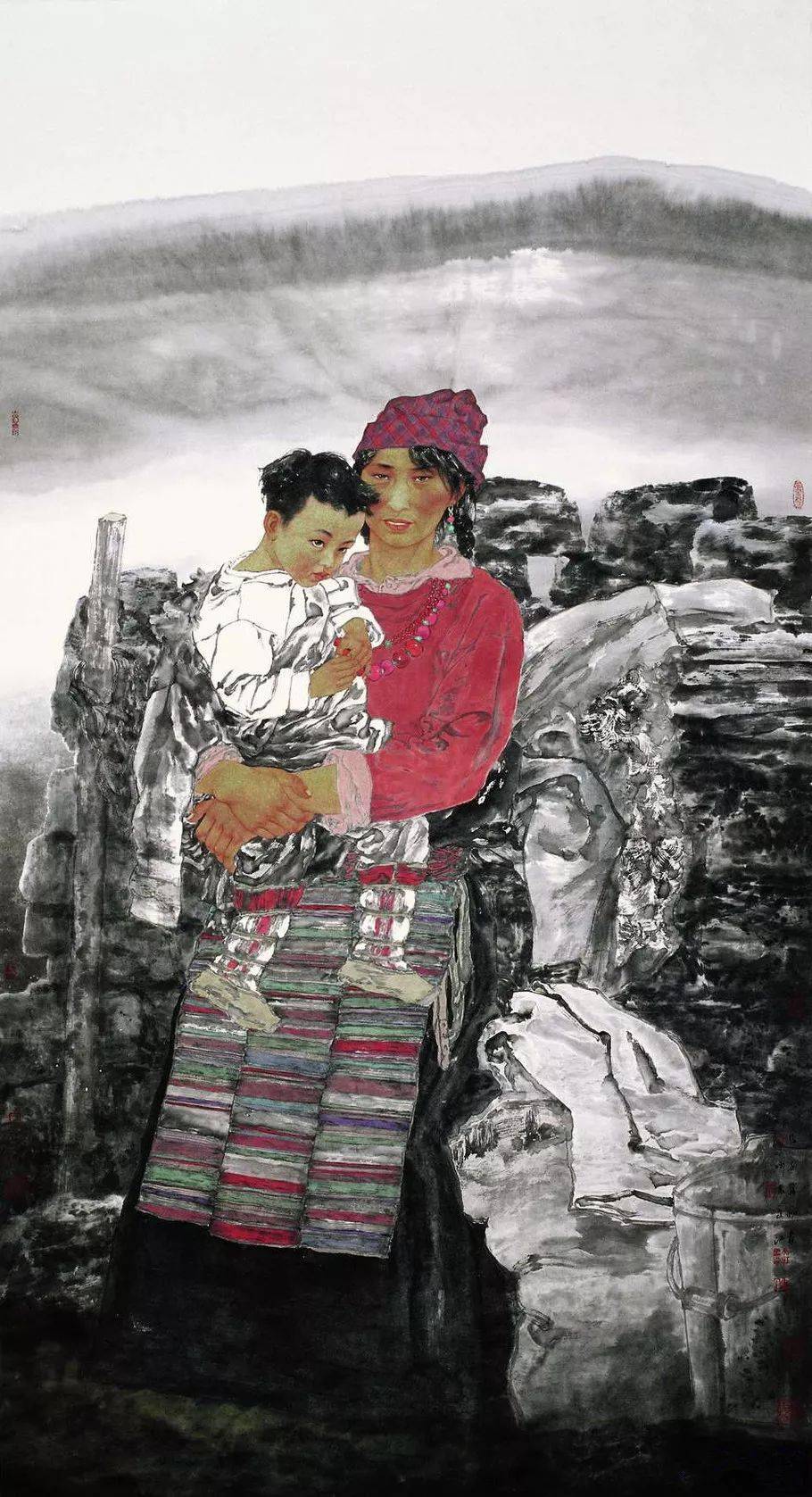 月下彝女孙震生 五月阳光王建梓作品王秀卿作品王炳炎作品茹少军