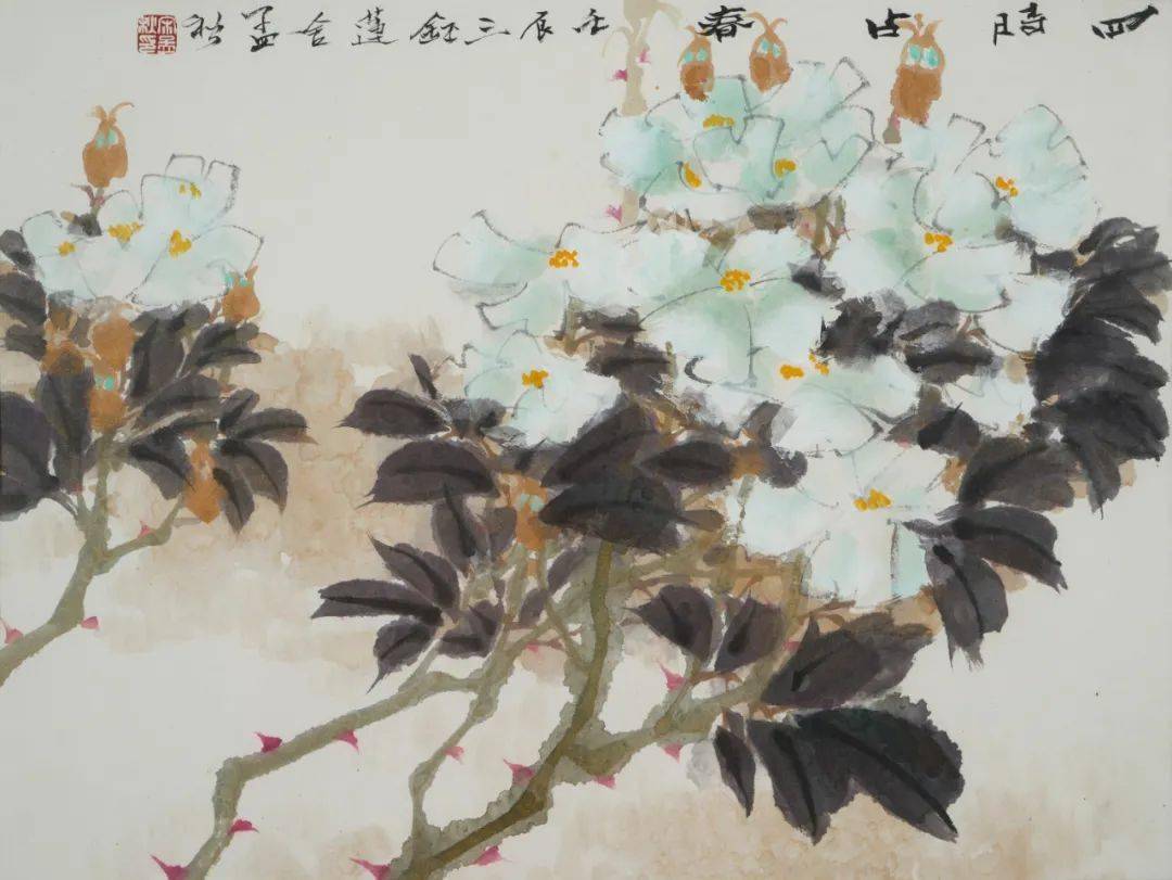 线上展览有此倾城好颜色宋孟秋花鸟作品展