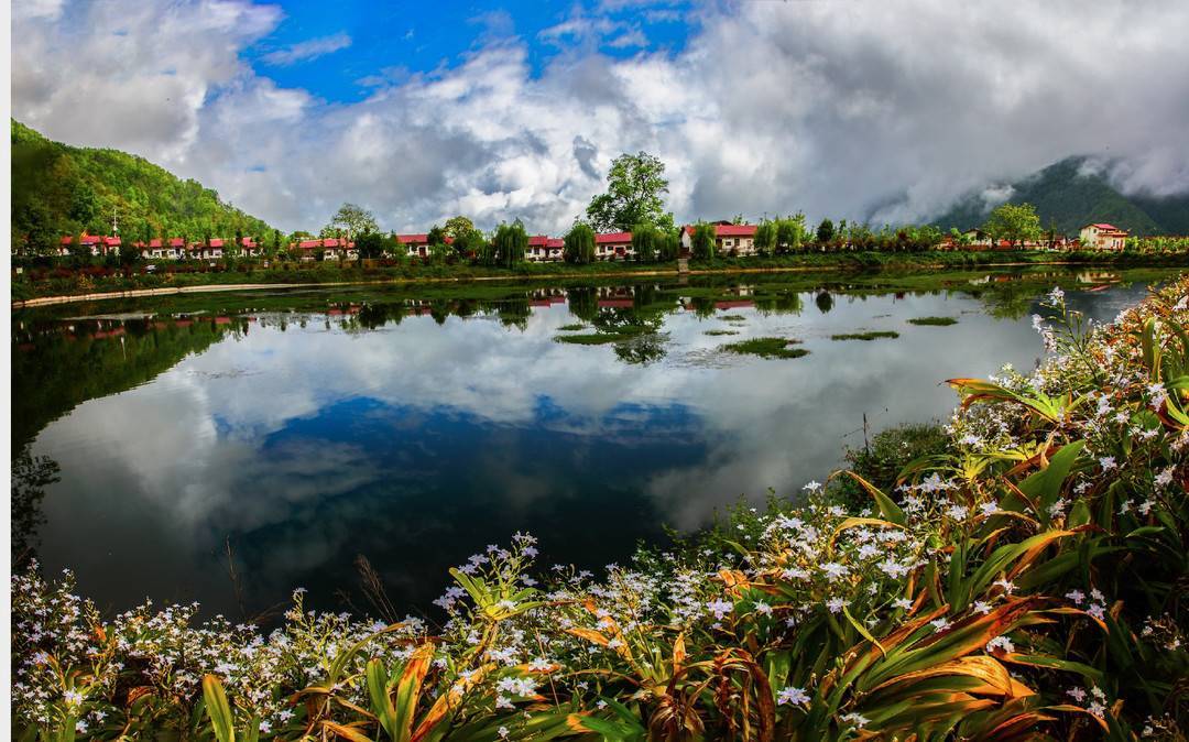 图集丨四川石棉安顺场:当年红军渡河处 今日新村美如画