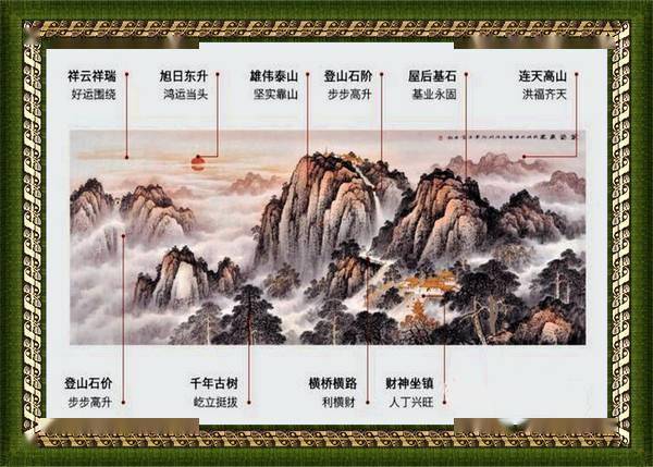 山水画框3d模型_山水画框模型图片_素材免费下载-3d溜溜网