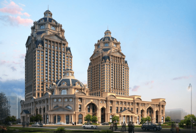 行业心得高档酒店建筑外观造型的几种主要体现形式