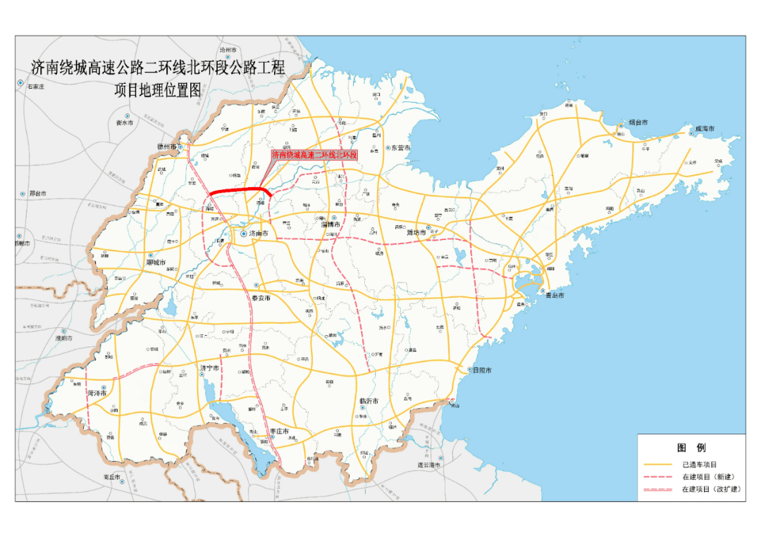 济南绕城高速二环线图片