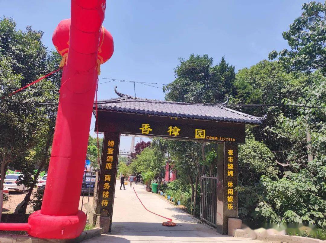 平顶山市高新区代庄村利用百亩香樟园开启农家乐让市民到郊区游享休闲