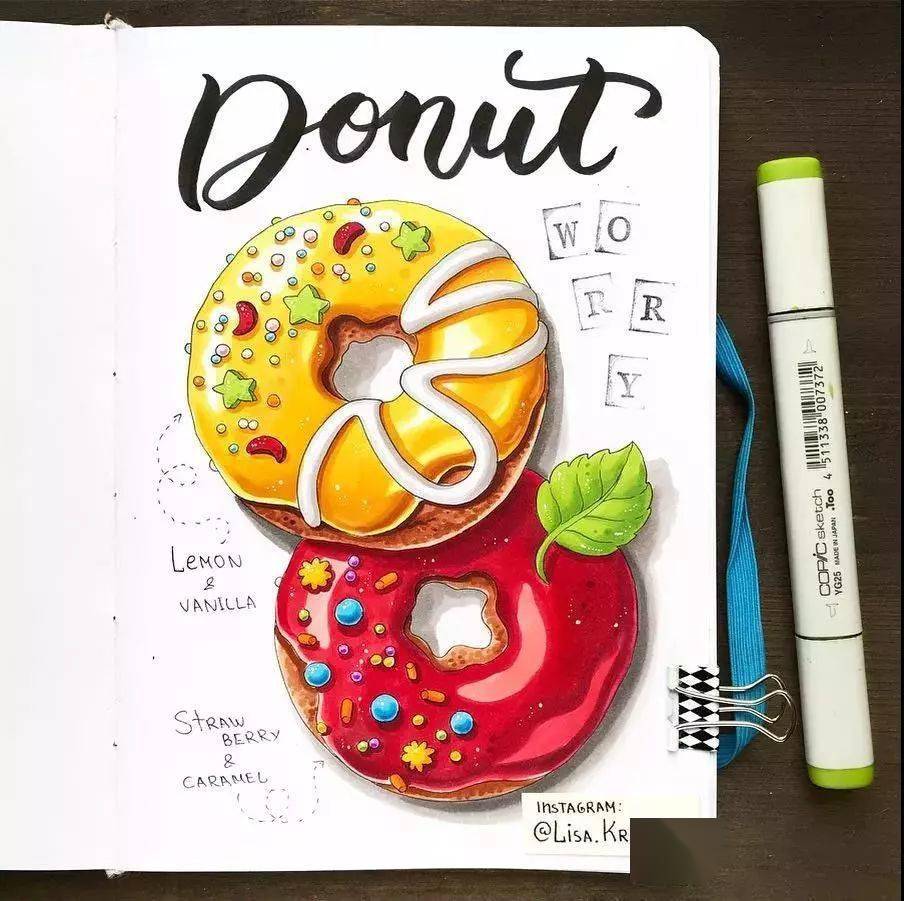 这组作品颠覆我对马克笔的认知