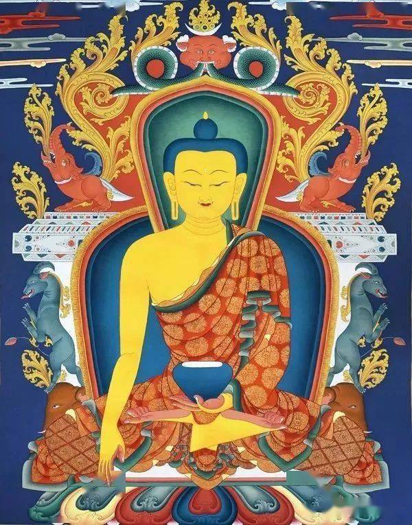 谈唐卡的图案种类价值和收藏