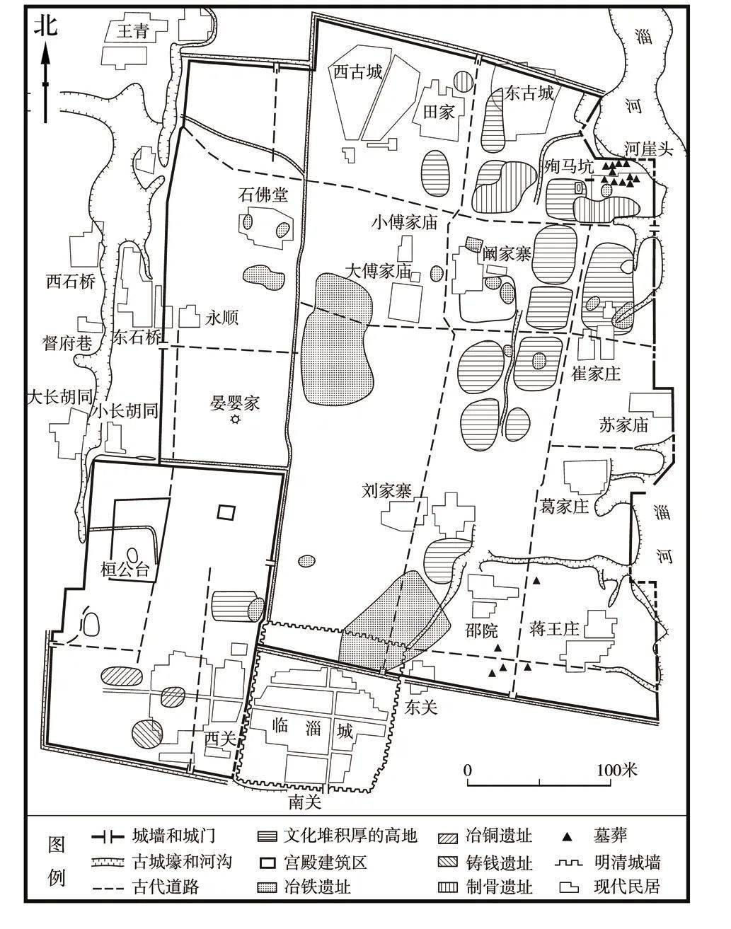 考古遗址位置图的制图规范