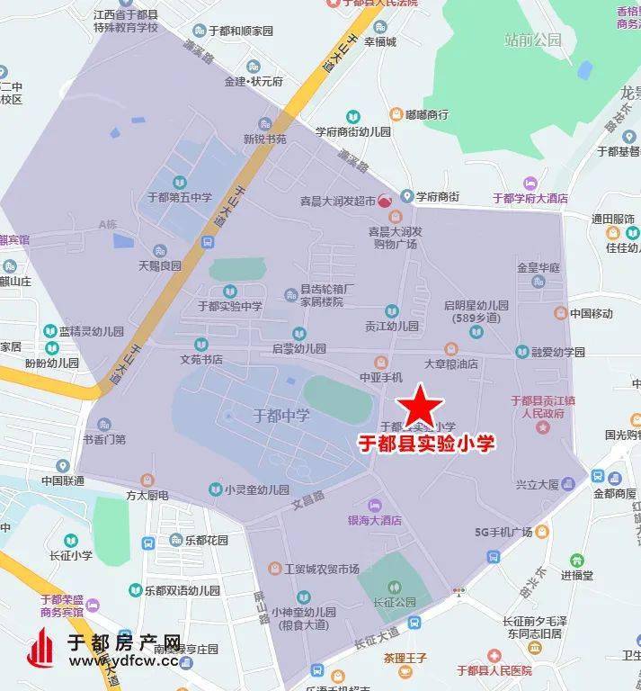 2021年于都14所小学 9所初中,学区划分大公开,值得收藏!